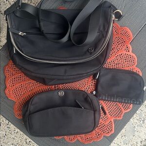 lululemon athletica Black Bag Trio